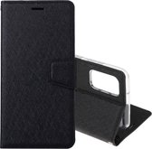 Voor OPPO Reno4 Pro Zijden Textuur Horizontale Flip Leren Case met Houder & Kaartsleuven & Portemonnee & Fotolijst (Zwart)