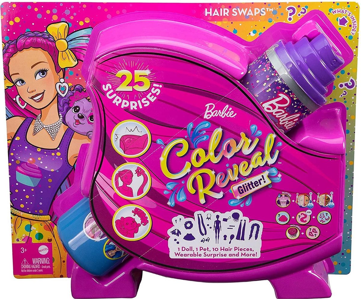 Barbie ® Color Reveal ™ Poupée Série Sirène avec 7 Surprises - FAMILY TOYS