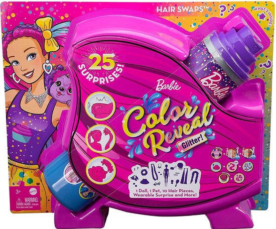 Barbie Color Reveal Ultimate Reveal Hair Feature 1 - Modepop