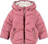 Name it winterjas meisjes - roze - NMFmake - maat 122