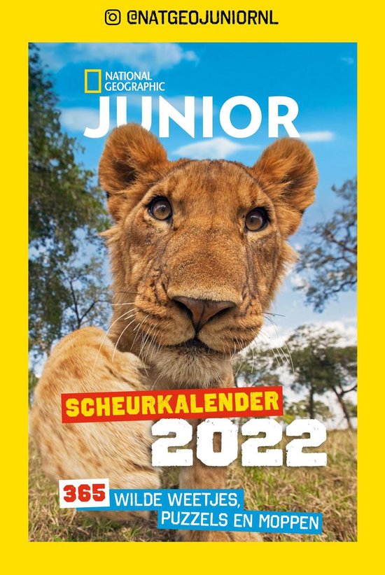 National Geographic Junior scheurkalender 2022 | bol.com