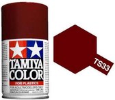 Tamiya TS-33 Dull Red - Matt - Acryl Spray - 100ml Verf spuitbus