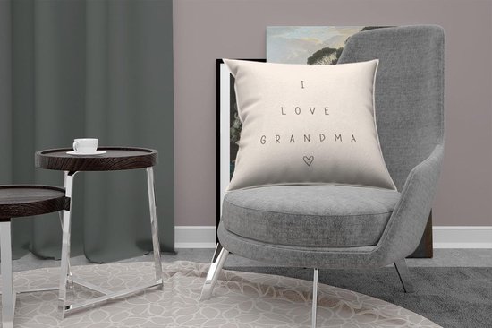 Cadeau pour grand-mère - J'aime grand-mère - Rose