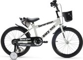 Generation BMX fiets 18 inch Wit - Kinderfiets