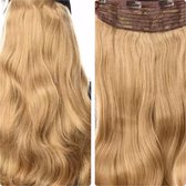 Clip In Extensions Human Hair Impression 55cm 180gram One Piece Honey Blond