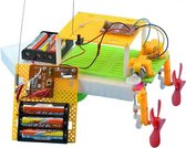 E&CT Trading  - DIY 4 - Kanaals RC - Remote Control - Puzzelspel kinderen - Bootdoos kinderen stuurpen leren