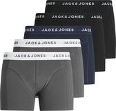 JACK&JONES JACKRIS TRUNKS 5 PACK LN Heren Onderbroek - Maat XL