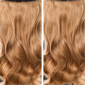Clip In Extensions Human Hair Impression 55cm 180gram One Piece copper blond