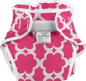 Kushies - Couche - Housse lavable - Filles - Rose - Taille 4 (10-20 kg)
