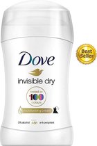 Dove Invisible Dry Deodorant Stick - Anti Transpirant Deo Stick met 0% Alcohol - 48 Uur Zweetbescherming - Deodorant Vrouw
