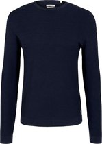 Tom Tailor Lange mouw Trui - 1029582 Blauw (Maat: M)