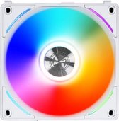 Lian Li UNI FAN AL120 RGB - Ventilatorhuis - 120 mm - Dual Light Loop - RGB - wit