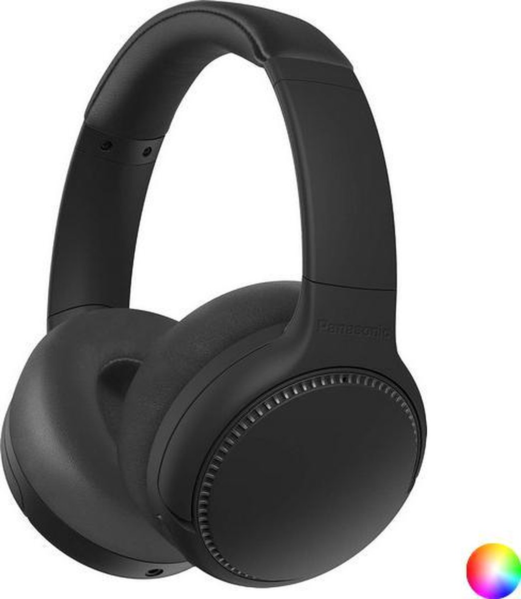 Panasonic RB-M500BE-K Bluetooth, Kabel HiFi Over Ear koptelefoon Zwart
