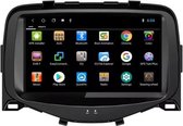 CarPlay Toyota Aygo 2015-2021 Android 10 navigatie en multimedia systeem Bluetooth USB WiFi DSP 8core 4+64GB