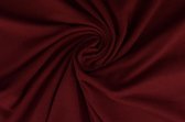 Katoen tricot stof - Bordeaux rood - 10 meter