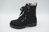 Twins- 321627 989 Black dots- Zwarte biker boot- maat 32