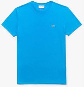 Lacoste Ronde Hals Shirt Heren - blauw - maat XXL