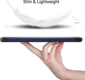 Tablet hoes geschikt voor Huawei MatePad Pro 10.8 (2021)- Tri-Fold Book Case - Donker Blauw
