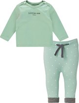 Noppies SET(2delig) Broek BO en Shirt Hester Lichtgroen - Maat 68