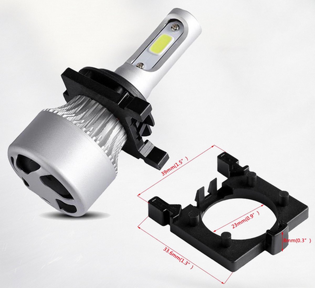 Koplamp fitting adapters H7 voor Ford Focus / HaverCo | bol.com