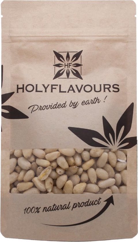 Pijnboompitten heel - 100 gram - Holyflavours - Biologisch