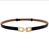 Tailleriem | Riem | Dames riem | Ceintuur | Verstelbare riem | Zwart