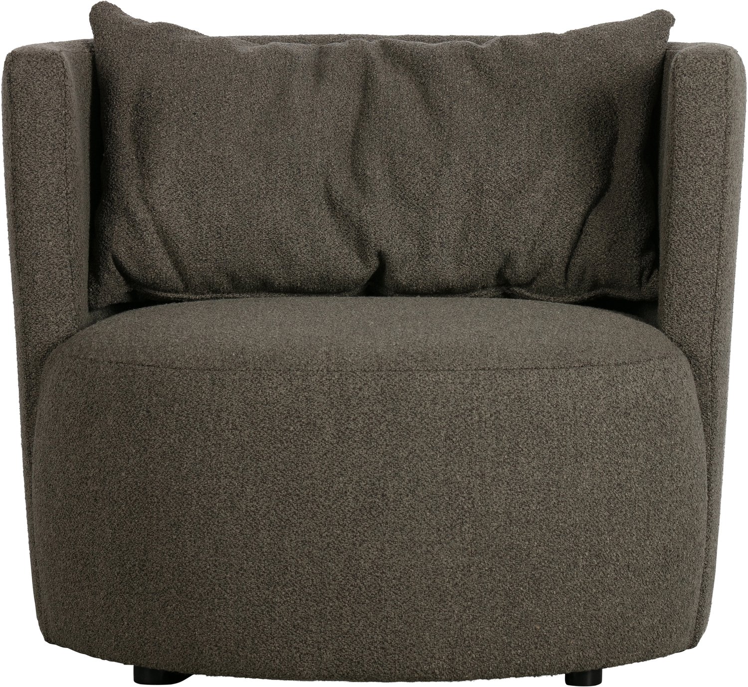 vtwonen Explore Fauteuil - Bouclé - Bruin - 81x96x92