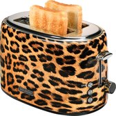 Bol.com Bourgini Panther Toaster - Broodrooster - Panter Print aanbieding