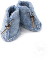 Chaussure bébé Alwero Emo Bleu - 100% laine - S