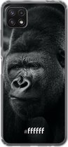 6F hoesje - geschikt voor Samsung Galaxy A22 5G -  Transparant TPU Case - Gorilla #ffffff