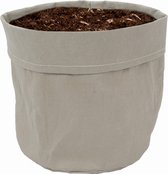 WL Plants - Trendy plantenzak - Kraft pot Easy Ø19 - Grijs - Hoogte ongeveer 21 cm - Hippe bloempot van karton - Van binnen gesealed - Geschikt als plantenpot - Binnen te gebruiken