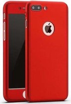 iPhone 6/6S  Rood Full Body Case Cover 360 graden Bescherming Hoesje