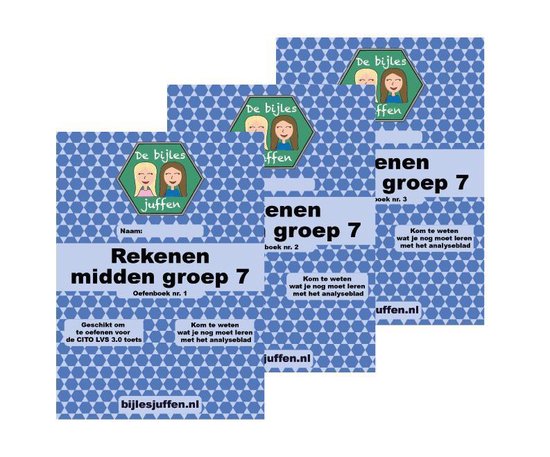 CITO Oefenboeken Voordeelset Rekenen Midden Groep 7 - Maak je klaar