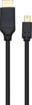 Mini DisplayPort (Thunderbolt) naar HDMI Kabel - 4K @ 60Hz - Adapter - Converter - Macbook Air / Pro - 1.5 Meter