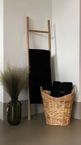 Heerlijk Zacht - Fleece Deken - Plaids - 150x200 cm - 300 gsm - Zwart - Deken Fleece - Mooie Kwaliteit