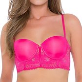 AFTER EDEN PEGGY Pink longline strapless bh 75C