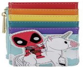 MARVEL - Deadpool Rainbow - Card Holder LoungeFly '7.5x13'