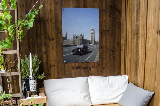 Posters de jardin extérieur Taxi - Londres - Angleterre - 60x90 cm