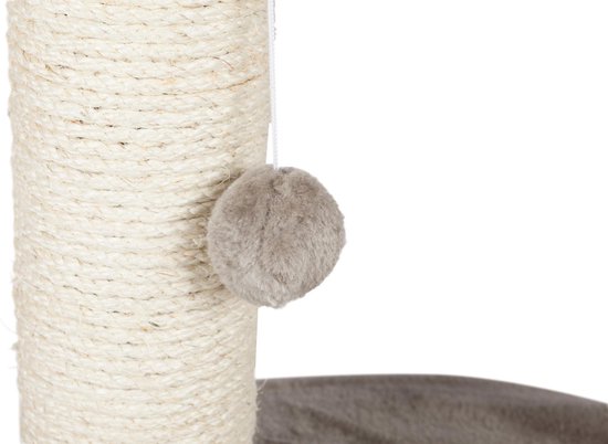 Trixie krabpaal Cat Tower Saul Grijs 39 x 39 x 64 cm