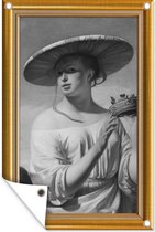 Affiche de jardin - Toile jardin - Affiches extérieures - Art - Peintre - Cadre - Or - Posters de jardin cm - Jardin