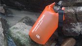 Nixnix Waterdichte Tas - Dry bag - 5L - Oranje - Ocean Pack - PVC - Dry Sack - Survival Outdoor Rugzak - Drybags - Boottas - Zeiltas