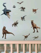 Dinosaurus/Jurassic world muursticker decoratie