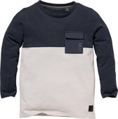 Levv jongens shirt Sebas Grey Stone