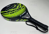 CAMEWIN 4013- Padel racket 2021 - 100% Carbon - Green/Black - Padelracket