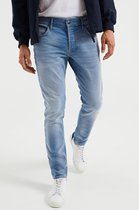 WE Fashion Heren slim fit jeans met stretch