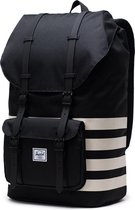 Herschel Supply Co. Little America Rugzak black/birch strip