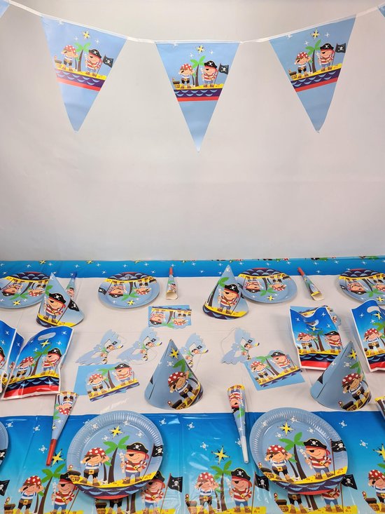 foto Tussendoortje iets verjaardag versiering Kinderfeestje - Pakket voor verjaardagsfeestje  jongens - Thema... | bol.com