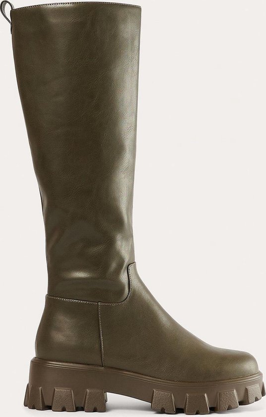 NA-KD Profile Shaft Dames Laarzen - Maat 41