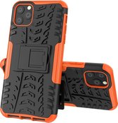 Hoesje geschikt voor iPhone 11 Pro Max - Schokbestendige Back Cover - Oranje