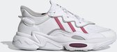 Adidas - Maat 38 2,3 - Ozweego W Dames Sneakers - White-Rose